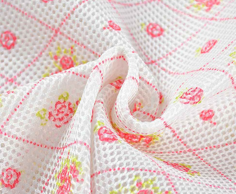 涤纶三明治网眼布定做